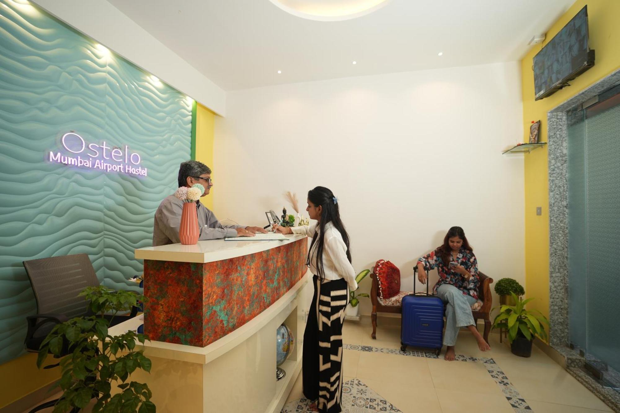 Ostelo Mumbai Airport Hostel Exterior foto